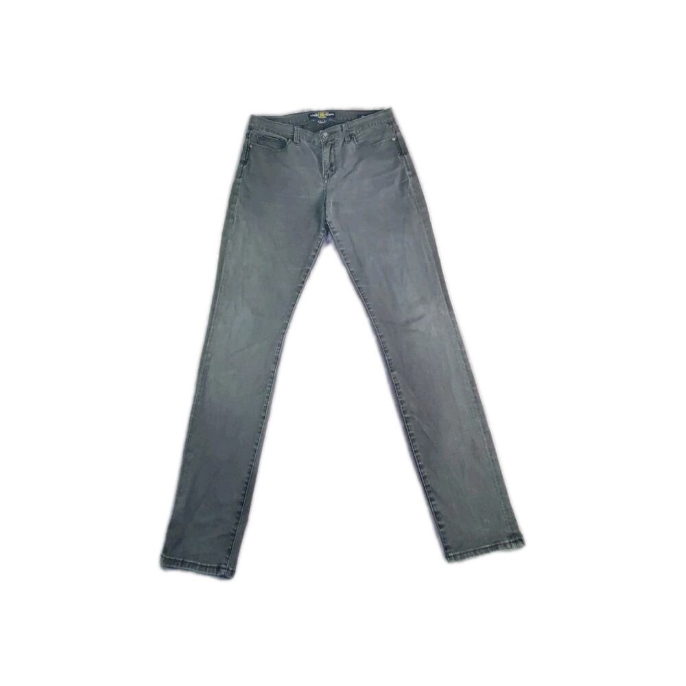 Lucky Brand Sofia Skinny Sz 12/31 Jeans Black Denim Casual Women's C20